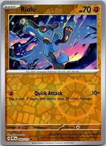 Riolu 050/131 - Prismatic Evolutions Reverse Holo - Picture 1 of 2