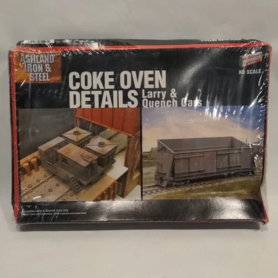 HO Walthers Cornerstone Detail Kit 933-2964 Coke Oven Details Larry & Quench Car - Image 1 of 2