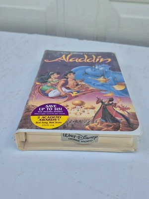 Aladdin Walt Disney Classic Black Diamond Edition VHS Tape#1662NewFactorySealed  - Image 1 of 4