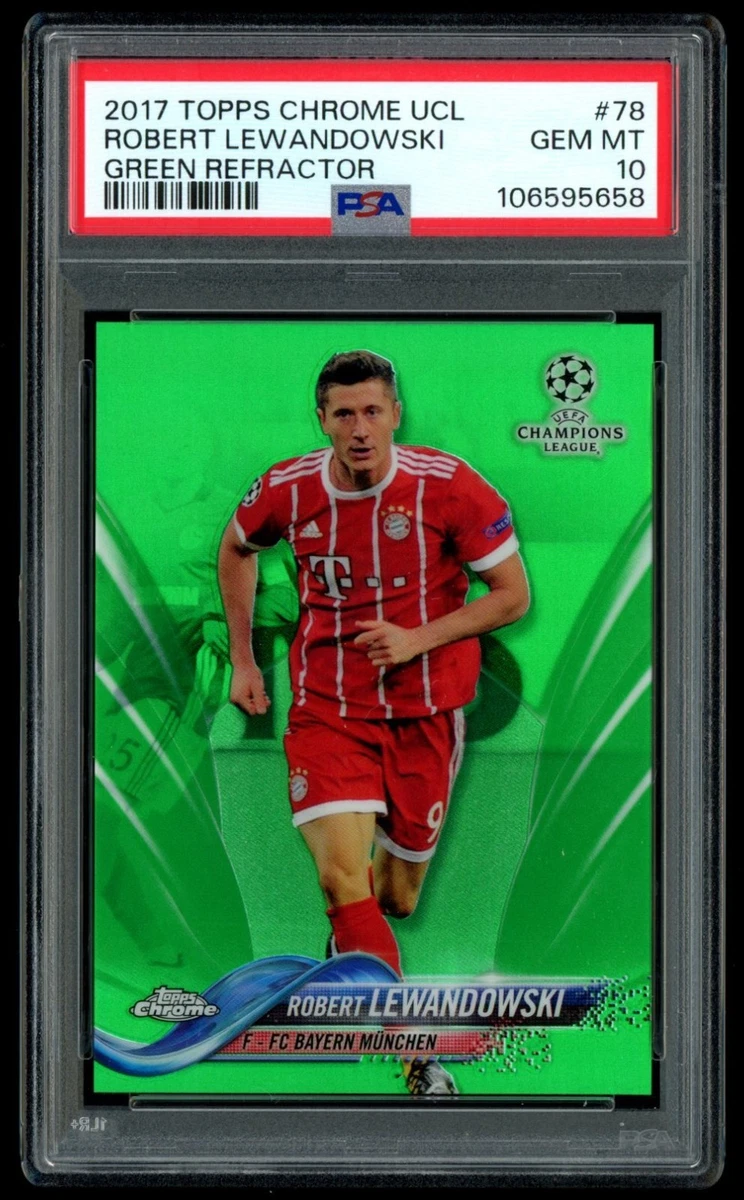 希少 PSA10 Lewandowski Topps レバンドフスキ 希少】Topps Bayern