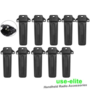 10X KBH-10 Klips do paska do radia TK2312 TK3312 TK2400 TK3400 TK2402 TK3402 - Zdjęcie 1 z 5
