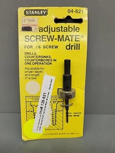 Stanley 04-621 Adjustable Screw-Mate #6 Screws No. 6 New USA - Bild 1 von 7