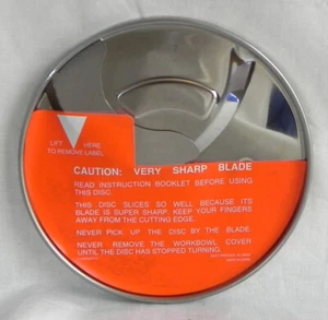 Cuisinart 4mm Disc Blade DLC-844TX, for DLC-8 DLC-10 Food Processors, New - Picture 1 of 6