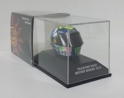 Model Helmet 1:8 MINICHAMPS valentino rossi Motogp Misano 2015 Diecast - Image 1 of 3