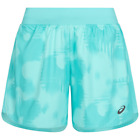 Asics Women's Running Shorts (Size XS) Turquoise Splash Print FuzeX Shorts - New