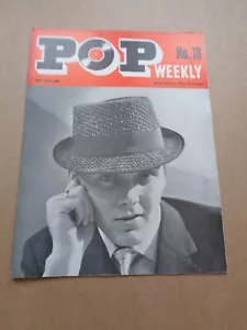 Pop Weekly 1st Series No.18 1962 Multi Hand Signed Brenda Lee/Susan Maughan, etc - Picture 1 of 5