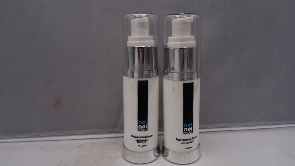 NO! NO! Smooth Skin Rejuvenating Serum With Capislow 1 oz Each Lot Of 2 - Image 1 of 2