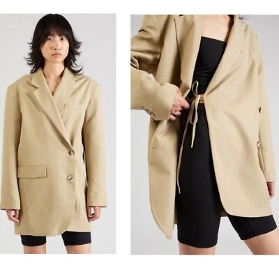 Topshop Blazer 超大不对称专业商务夹克 尺寸 6 — 第 1/4 张图片