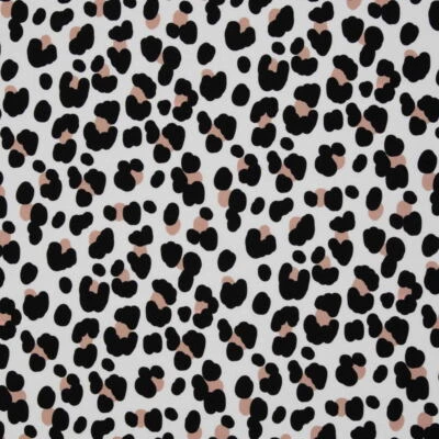 0,5m Aislingen, Leo-Muster, Modalsweat, 223430, 265g/m2 (21,90 EUR/m) - Bild 1 von 2