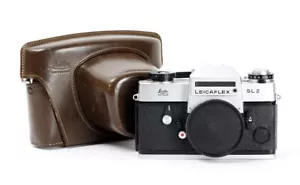 Leitz Wetzlar Leicaflex SL2 Chrome analoge Spiegelreflexkamera 35 mm Gehäuse Nr.1440416 - Bild 1 von 11