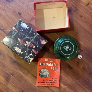 HORROCKS-IBBOTSON Utica Automatic Fly Fishing Reel No.6 Box Papers. - Picture 1 of 12