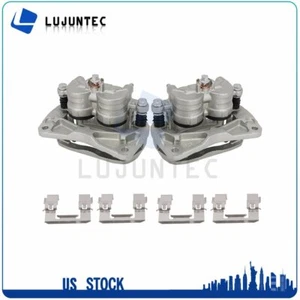 Front Brake Calipers With Bracket 1 Pair For 02-14 Subaru Legacy Subaru Outback - Picture 1 of 2