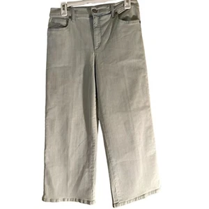 Gloria Vanderbilt Slimming Effect Wide-Leg Denim Jeans Light Women's Size 8 - Picture 1 of 14