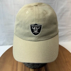 Raiders cap Hat strapback Adjustable Tan Mens - Picture 1 of 12