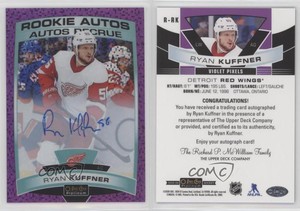 2019 O-Pee-Chee Platinum Autos Violet Pixels Ryan Kuffner #R-RK Rookie Auto RC