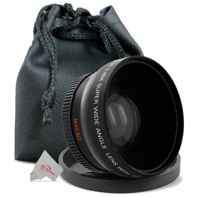 Vivitar 46mm .43X Wide Angle Lens for Panasonic Lumix G 20mm f/1.7 II, 30mm f2.8 - Image 1 of 4