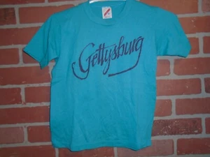GETTYSBURG VINTAGE 1980S/1990S KIDS TSHIRT YOUTH MEDIUM 10/12 - Picture 1 of 2