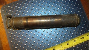 Vintage Brass Auto/Motorcycle Fire Extinguisher, - Picture 1 of 8