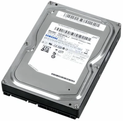 Hard Drive Samsung SpinPoint T166 HD403LJ 400GB 7.2K 16MB SATA II 3.5'' - Image 1 of 3