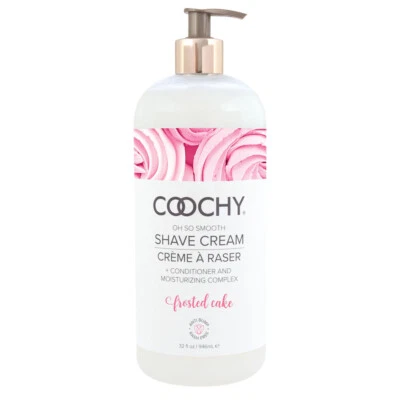 Crema de afeitar Coochy Oh So suave pastel esmerilado 32 oz - sin erupciones anti golpes Foto 1 de 3