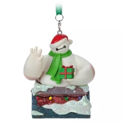Disney Parks Sketchbook Baymax Big Here 6 Light Up Living Magic Ornament NEW - Image 1 of 4