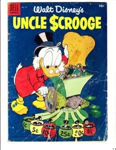 Uncle Scrooge 10 (1955): FREE to combine- in Fair+  condition - Picture 1 of 3