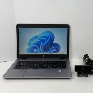 HP EliteBook 840 G3 i7-6600U 14" Windows 11 Pro Laptop 256GB SSD 16GB *SEE PICS - Picture 1 of 10