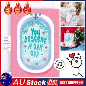 Prank Mother's Day Greeting Card with A Flashing Sound Mother's Day Gift for MCC - Picture 1 of 14