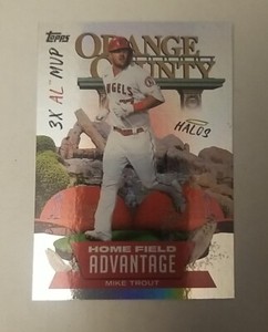 Mike Trout 2022 Topps Series 1 Home Field Advantage Los Angeles Angels