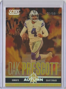 Puntuación Panini 2023 - Hombres de otoño Dak Prescott #10 Zona Dorada 31/50 - Imagen 1 de 1