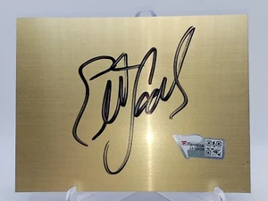 Controlador NASCAR ~ Elliott Sadler ~ Firmado 3x4 Placa Corte Vinilo Fanáticos #A972429 - Imagen 1 de 7