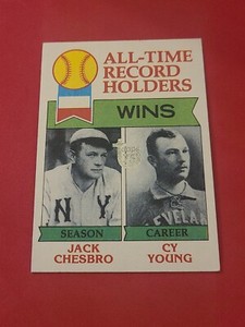 2014 1979 Topps #416 Jack Chesbro Cy Young 75th Anniversary Insert