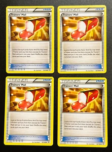 Juego de cartas coleccionables Pokémon: Trainers Mail 92/108 XY-Roaring Skies poco común (X4) casi nuevo - Imagen 1 de 2