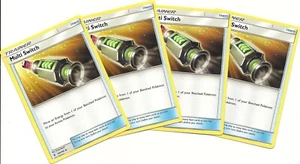 4x MULTI SWITCH 129/145 -GUARDIANS RISING Pokemon Card -Uncommon Trainer -NM/M - Picture 1 of 1