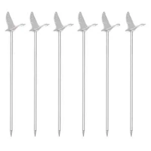 Stainless Steel Greylag Goose Martini Cocktail Picks for Fruit,Cocktail,Party... - Picture 1 of 4