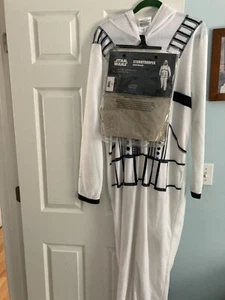 Disney Star Wars Stormtrooper Adult One Piece Pajamas Size L/XL - Picture 1 of 1