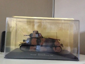 SOMUA S-35 1ere DLM QUESNOY FRANCE 1940 TANK 1/43 SCALE DIE-CAST NEW IN BOX VHTF - Picture 1 of 12