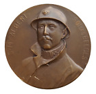 Bronzemedaille Albert König der Belgier 50mm, 56 gr