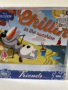 Disney Frozen Chillin in the Sunshine 300 Piezas Puzzle Olaf Friends Nuevo - Imagen 1 de 3