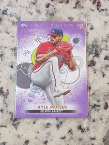 KYLE MULLER #59 PURPLE /150 2022 TOPPS INCEPTION RC ROOKIE - Picture 1 of 2