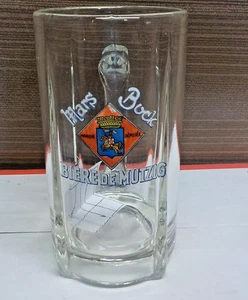CHOPE VERRE EMAILLE BIERE BOCK BRASSERIE DE MUTZIG - Photo 1/2