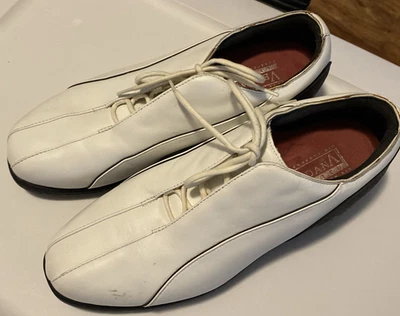 Zapatos de golf Nike de cuero blanco con púas suaves para mujer talla 8,5 cómodos Verdana Last Foto 1 de 4