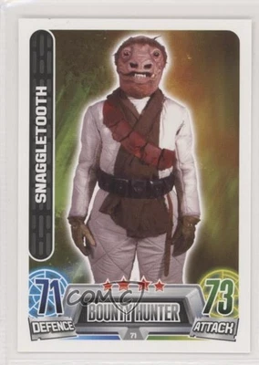 2013 Topps Force Attax Star Wars Movie Edition Series 2 Snaggletooth #71 - Image 1 of 2