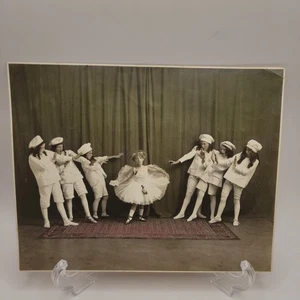 Vintage 1920s Children's Ballet Class Color Photo Nutcracker 8x10 San Francisco - Picture 1 of 6