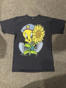 Rare Vintage 1995 Tweety Bird Looney Tunes Warner Bros Size Medium T-Shirt - Picture 1 of 6