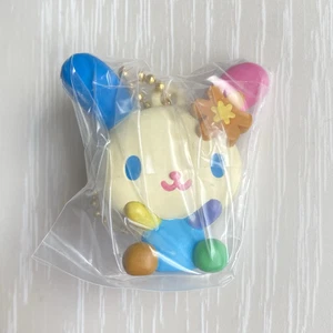 Sanrio Usahana flaches Maskottchen Schlüsselanhänger Gachapon Figur Japan 4,5 cm selten - Bild 1 von 3