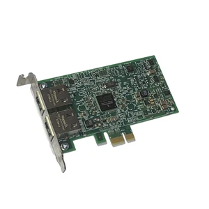 Carte réseau Dell Broadcom 5720 double port PCIe x1 GbE P/N:0557M9 profil bas - Photo 1/4