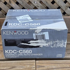 Vintage Kenwood KDC-C560 6-Disc CD Auto Changer 1997 NEW OPEN BOX - Picture 1 of 13