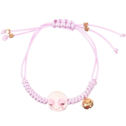VALENTINO Bracciale Gatto Fortuna Miss Lovers Charm Ceramica Braccialetti Abbinati