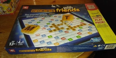 Words With Friends Board Game Hasbro Zynga Gaming 2012 (Small Tear) Complete  - Image 1 of 4